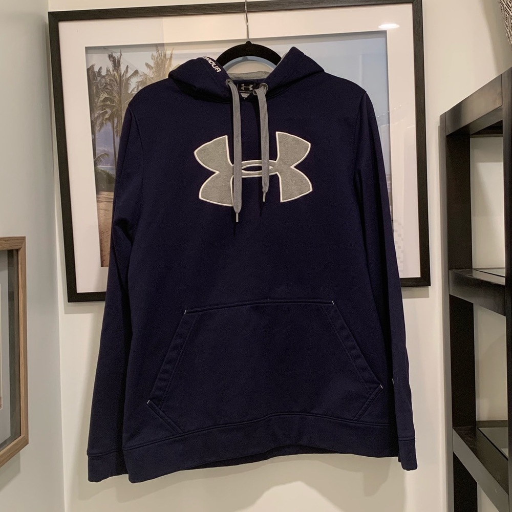 Under Armour navy blue hoodie
